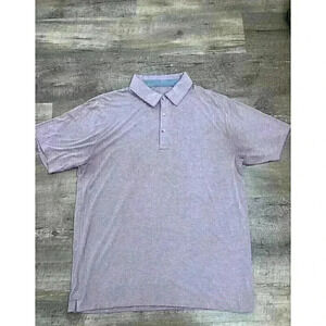 Free Fly Men's Polo Red L Performance Bamboo Golf Stretch Outdoor